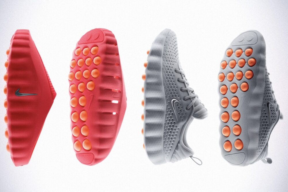 Nike revelou os tênis “Mind”, projetados com esferas nas solas para “estimular a atividade cerebral”