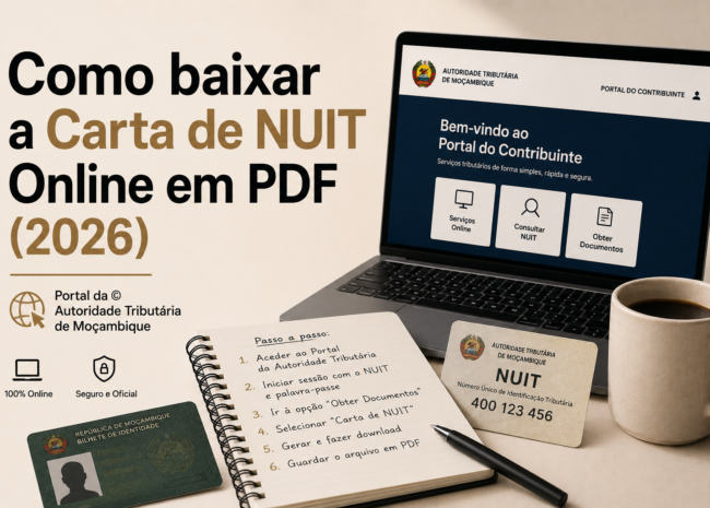 Como Baixar a Carta de NUIT Online em PDF (2026)