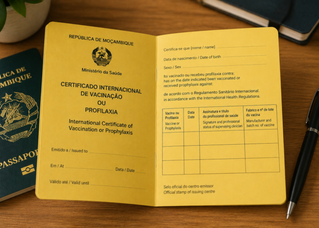 Certificado Internacional de Vacinação - ChatGPT