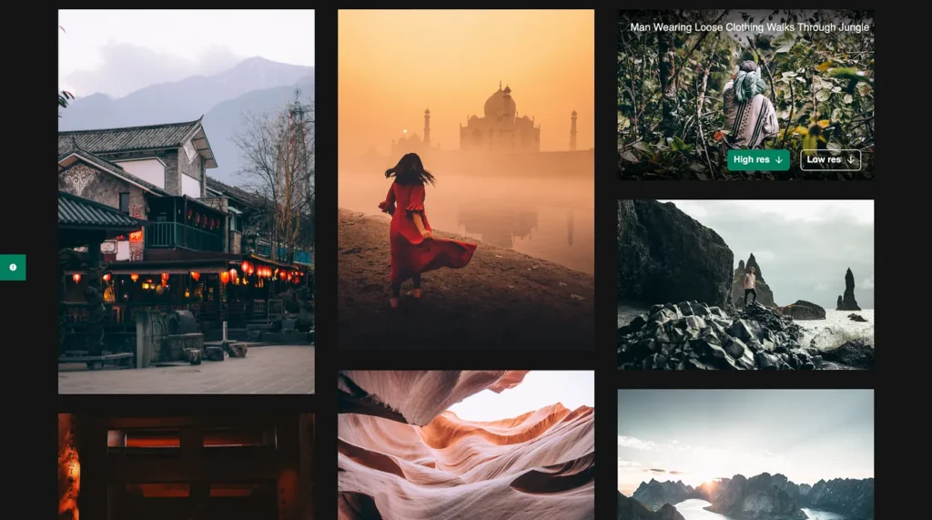 Imagem por Burst by Shopify
