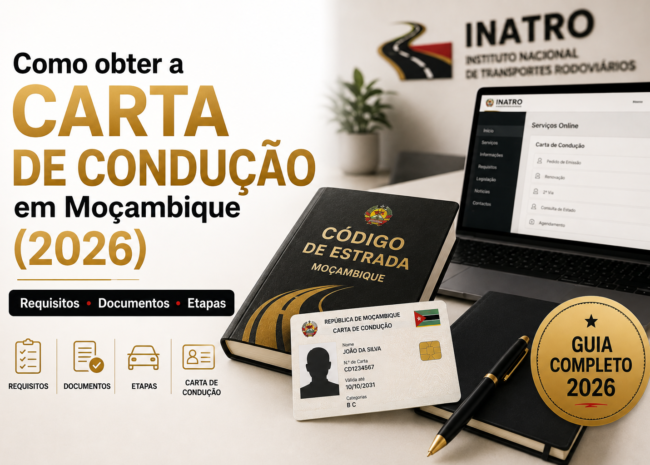 Como obter a Carta de Condução em Moçambique (2026)