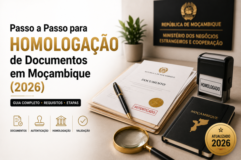 Passo a Passo para Homologação de Documentos em Moçambique (2026)