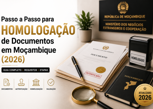 Passo a Passo para Homologação de Documentos em Moçambique (2026)