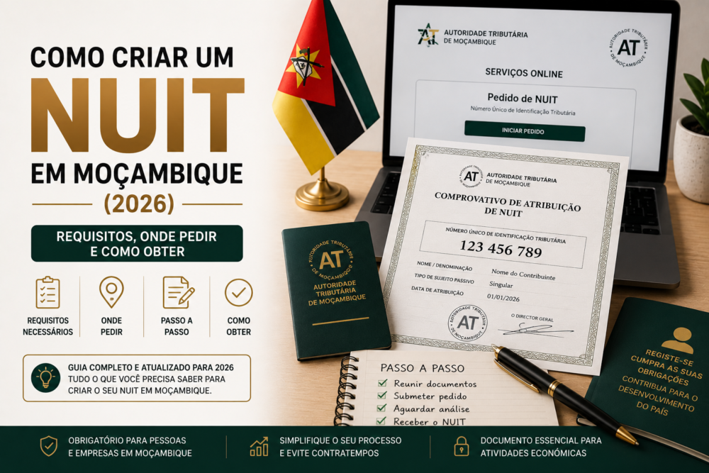 Como Criar um NUIT em Moçambique (2026)