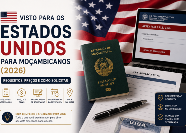 Visto para os Estados Unidos para Moçambicanos (2026)