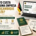 Quanto custa abrir uma empresa em Moçambique em 2026?
