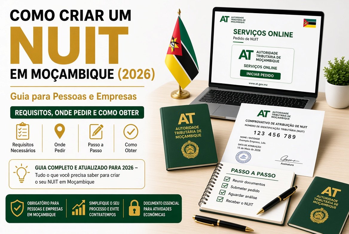 Como Criar um NUIT em Moçambique (2026): Guia para Pessoas e Empresas