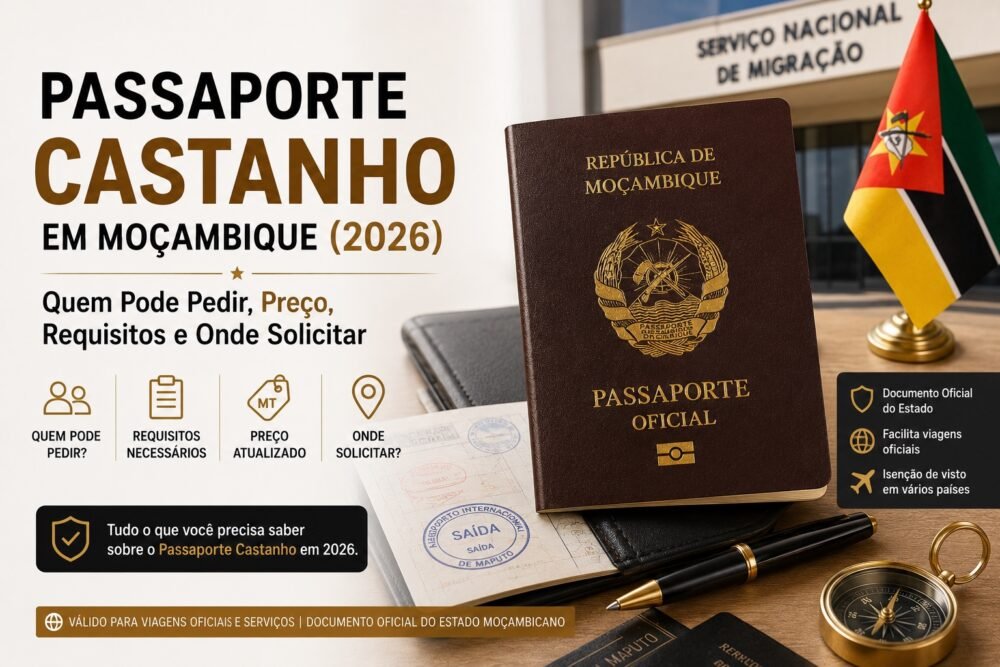 Passaporte Castanho em Moçambique (2026)